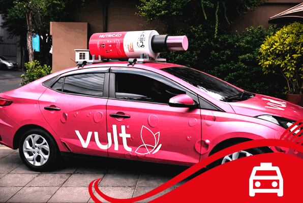 Mídia em Táxis e Apps