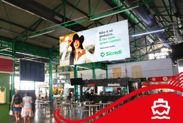 Mídia em Portos Kallas Mídia OOH