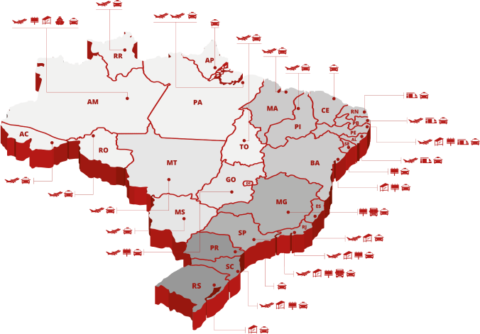 Mapa do brasil