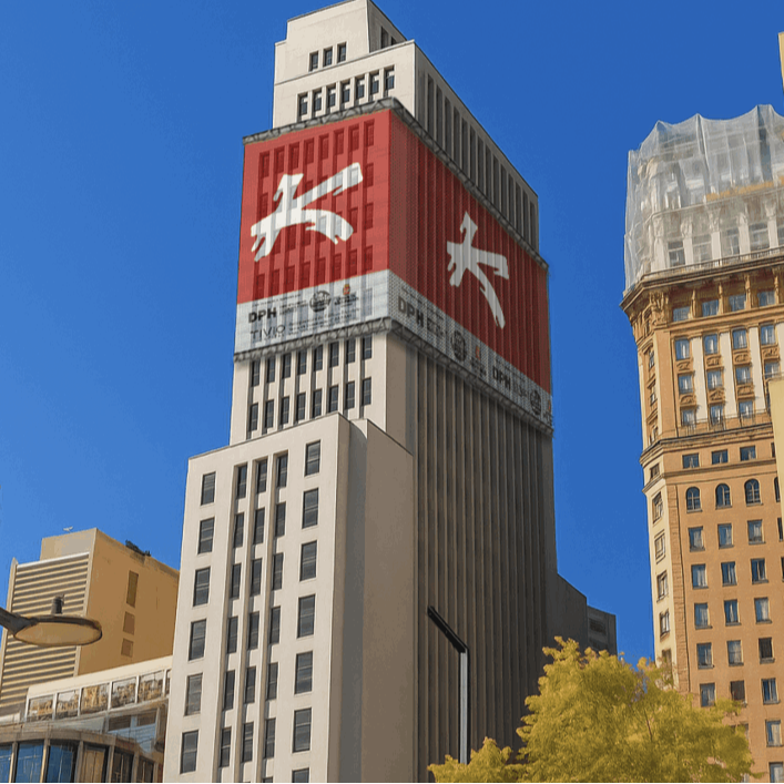 Fachadeira Kallas Mídia OOH 