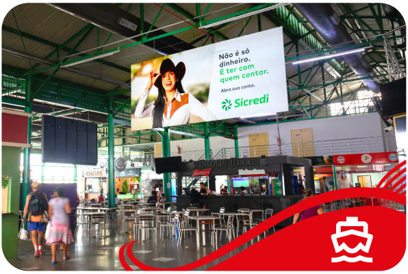 Mídia em Portos Kallas Mídia OOH