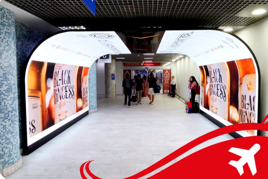 Mídia em Aeroportos Kallas