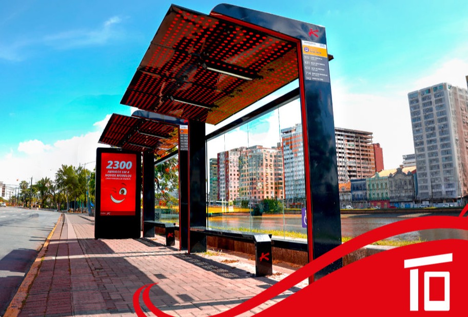 Mídia em Mobiliário Urbano Kallas