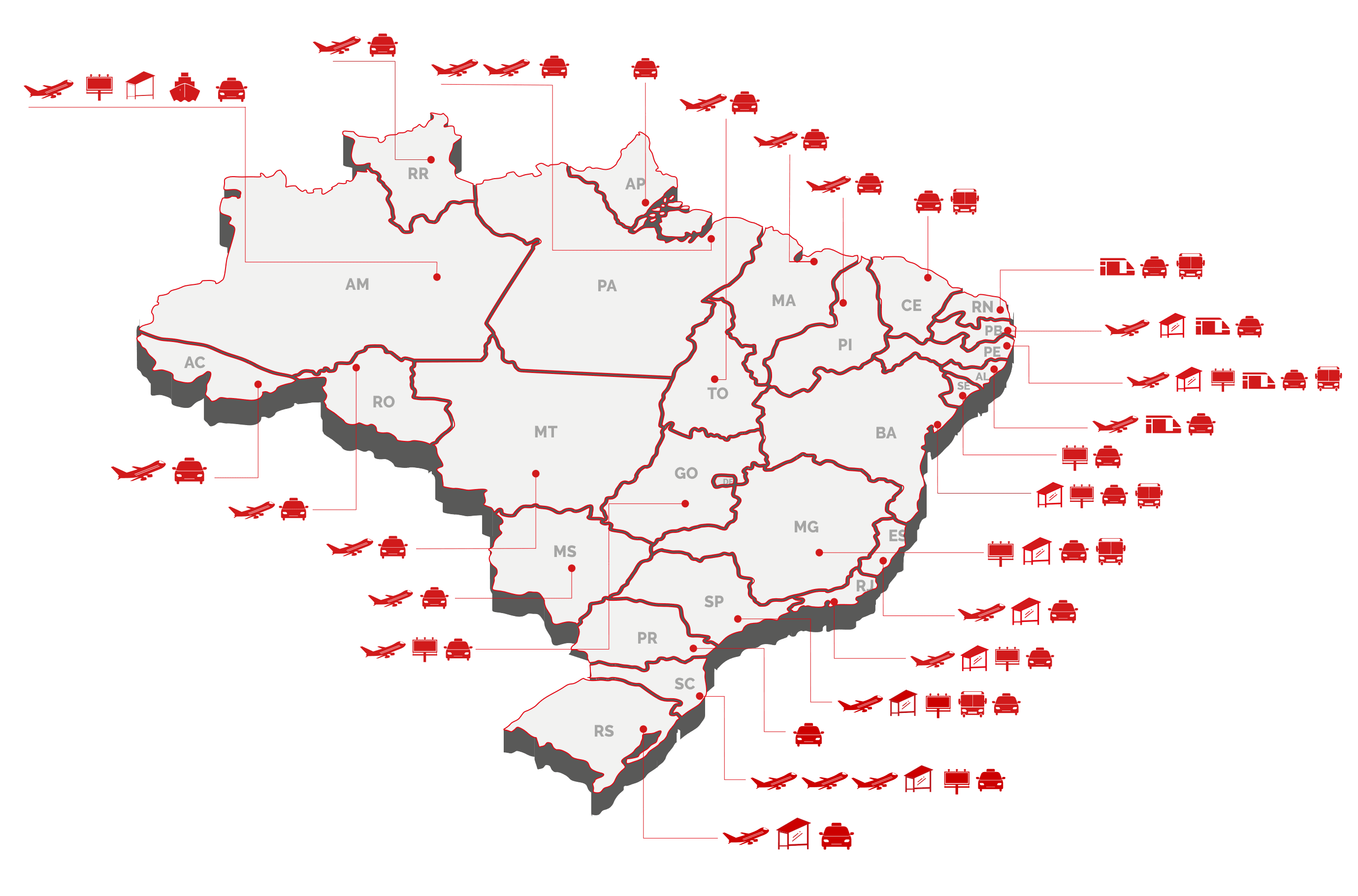 Mapa do brasil
